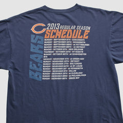 Chicago Bears NFL 2010s T-shirt Navy Vintage - Fanatics
