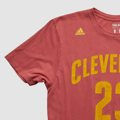 Adidas - Cleveland Cavaliers 2010s T-shirt - Maroon Vintage