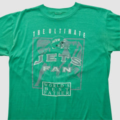 New York Jets 90s T-shirt Green Vintage - Fanatics
