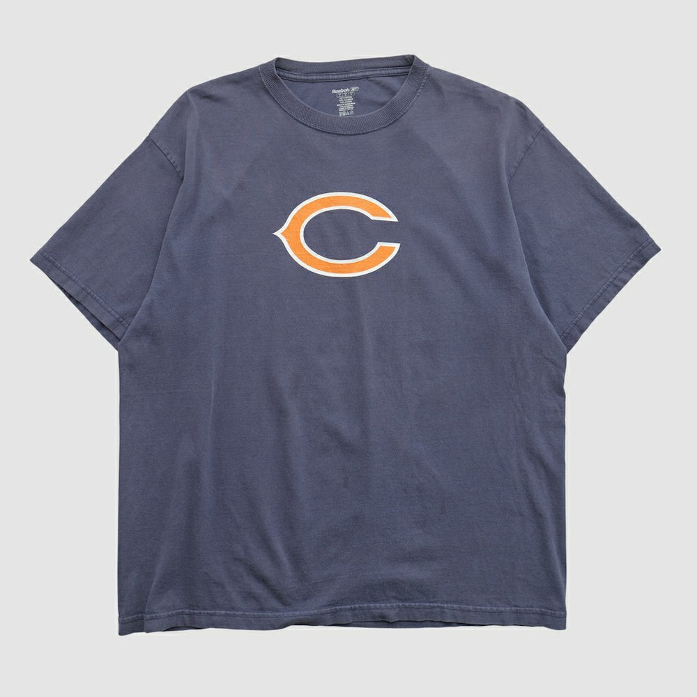 Chicago Bears Reebok 2000s T-shirt Navy Vintage - Fanatics