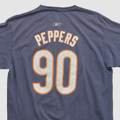 Chicago Bears Reebok 2000s T-shirt Navy Vintage - Fanatics
