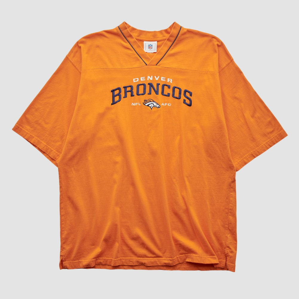 Denver Broncos NFL 2000s T-shirt Orange Vintage - Fanatics