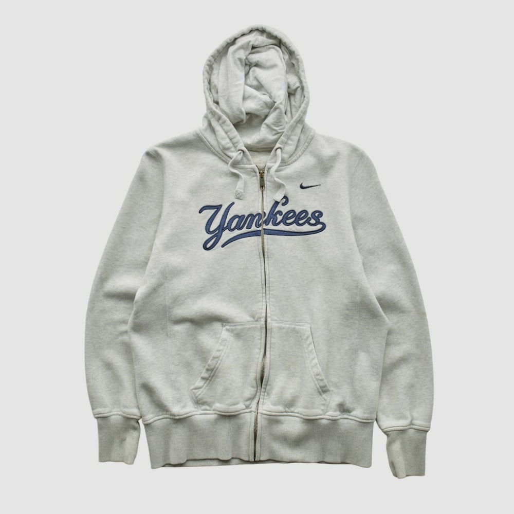 New York Yankees Nike 2000s Hooded Full Zip Sweatshirt On Sale
