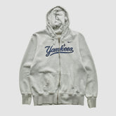 New York Yankees Nike 2000s Hooded Full Zip Sweatshirt On Sale