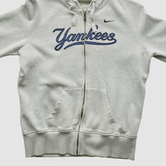 New York Yankees Nike 2000s Hooded Full Zip Sweatshirt On Sale