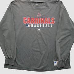 St. Louis Cardinals Majestic 2000s Long Sleeve T-shirt for sale