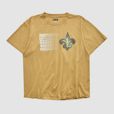 New Orleans Saints NFL 2010s T-shirt Yellow Vintage - Fanatics