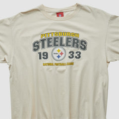 Pittsburgh Steelers NFL 2000s T-shirt Beige Vintage - Fanatics