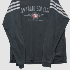 San Francisco 49ers 2000s Pullover Sweatshirt Black Vintage - Fanatics