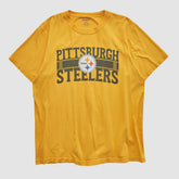 Pittsburgh Steelers Reebok 2000s T-shirt Yellow Vintage - Fanatics