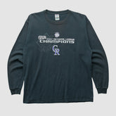 Colorado Rockies Delta 2007 Long Sleeve T-shirt Clearance