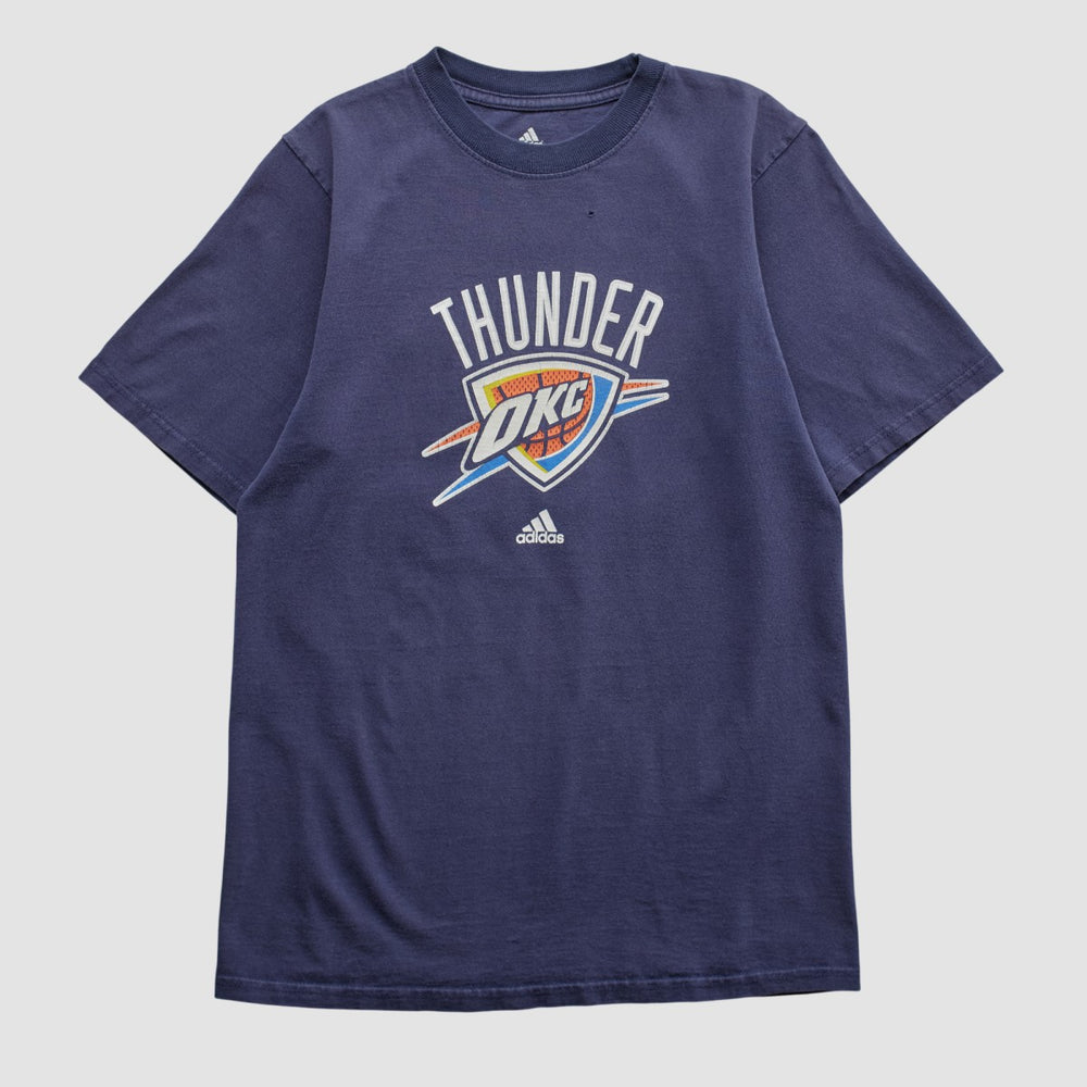 Adidas - Oklahoma City Thunder 2010s T-shirt - Navy Vintage