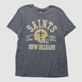 New Orleans Saints NFL 2010s T-shirt Gray Vintage - Fanatics