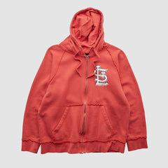 St. Louis Cardinals Genuine Merchandise 2000s Hooded Full Zip Sweatshirt On Sale