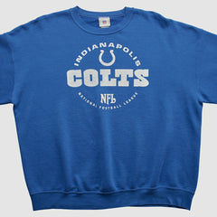 Indianapolis Colts NFL 2000s Pullover Sweatshirt Blue Vintage - Fanatics