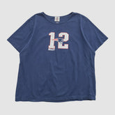New England Patriots NFL 2000s T-shirt Navy Vintage - Fanatics