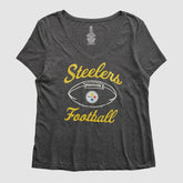 Pittsburgh Steelers NFL 2010s T-shirt Dark Heather Gray Vintage - Fanatics