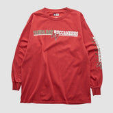Tampa Bay Buccaneers NFL 2010s Long Sleeve T-shirt Red Vintage - Fanatics
