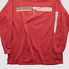 Tampa Bay Buccaneers NFL 2010s Long Sleeve T-shirt Red Vintage - Fanatics