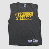 Pittsburgh Steelers Champion 1994 Tank Black Vintage - Fanatics