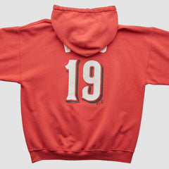 Cincinnati Reds Genuine Merchandise 2000s Hooded Pullover Sweatshirt Lifestyle