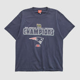 New England Patriots NFL 2003 T-shirt Navy Vintage - Fanatics