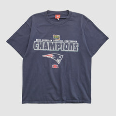 New England Patriots NFL 2003 T-shirt Navy Vintage - Fanatics