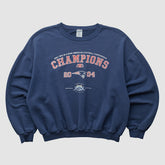 New England Patriots Jerzees 2004 Pullover Sweatshirt Navy Vintage - Fanatics