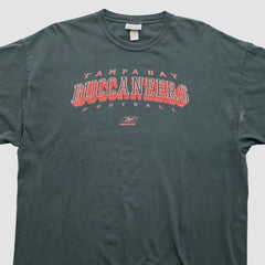 Tampa Bay Buccaneers Reebok 2000s T-shirt Black Vintage - Fanatics
