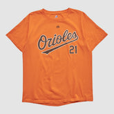 Baltimore Orioles Majestic 2000s T-shirt On Sale