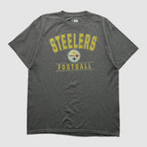 Pittsburgh Steelers NFL 2010s T-shirt Dark Heather Gray Vintage - Fanatics