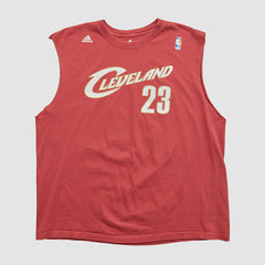 Adidas - Cleveland Cavaliers 2000s Tank - Red Vintage