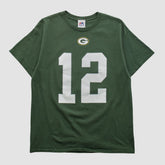 Green Bay Packers Majestic 2000s T-shirt Green Vintage - Fanatics