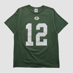 Green Bay Packers Majestic 2000s T-shirt Green Vintage - Fanatics
