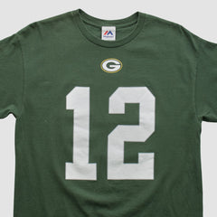 Green Bay Packers Majestic 2000s T-shirt Green Vintage - Fanatics