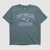 New England Patriots NFL 2010s T-shirt Dark Heather Gray Vintage - Fanatics