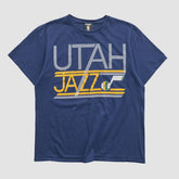 Vintage - Utah Jazz UNK 2010s T-shirt - Navy Vintage