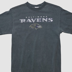 Baltimore Ravens NFL 2000s T-shirt Charcoal Vintage - Fanatics