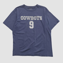 Dallas Cowboys Reebok 2000s T-shirt Navy Vintage - Fanatics