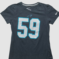 Carolina Panthers 2010s T-shirt Black Vintage - Fanatics