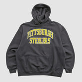 Pittsburgh Steelers NFL 2000s Hooded Pullover Sweatshirt Black Vintage - Fanatics