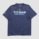 Tennessee Titans Reebok 2000s T-shirt Navy Vintage - Fanatics