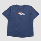 Denver Broncos 2000s T-shirt Navy Vintage - Fanatics