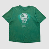 New York Jets Reebok 2000s T-shirt Green Vintage - Fanatics