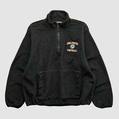 Miami Dolphins Champion 2000s 1/4 Zip Sweatshirt Black Vintage - Fanatics