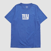 New York Giants Reebok 2000s T-shirt Blue Vintage - Fanatics