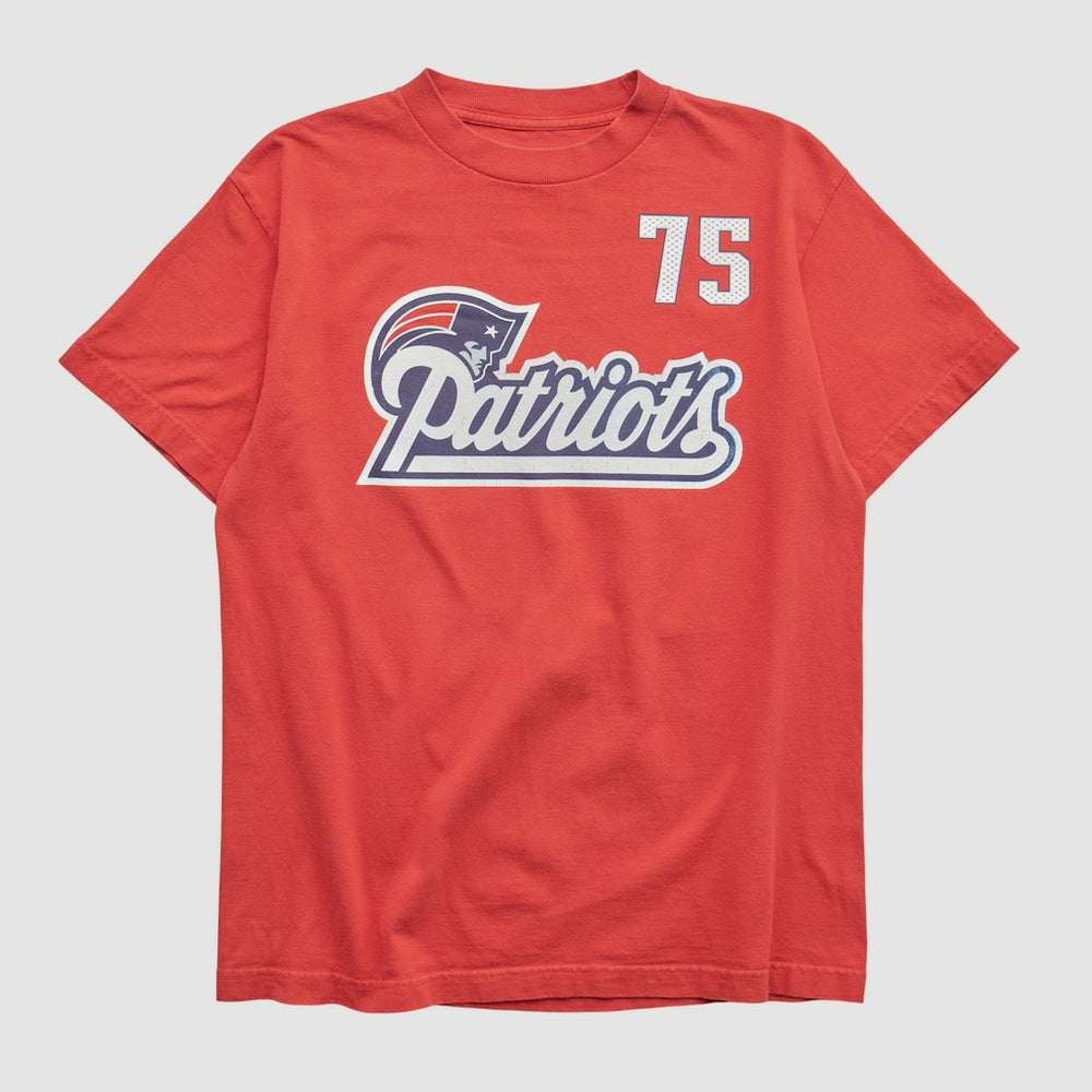 New England Patriots Reebok 2000s T-shirt Red Vintage - Fanatics
