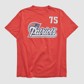 New England Patriots Reebok 2000s T-shirt Red Vintage - Fanatics