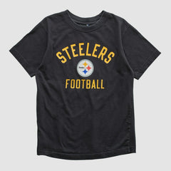 Pittsburgh Steelers 2000s T-shirt Black Vintage - Fanatics