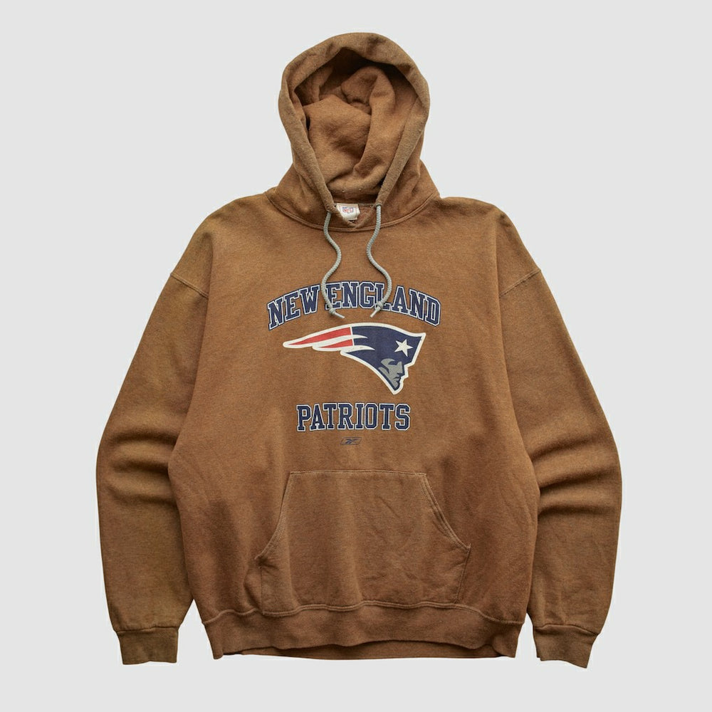 New England Patriots Jerzees 2000s Hooded Sweatshirt Clay Vintage - Fanatics